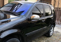 Mercedes ML W163 1997-2005 гг. Накладки на Зеркала (2 шт, Нержавейка) фото 1