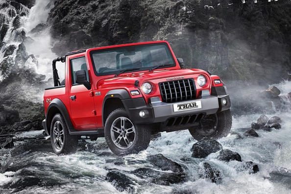 Индийский внедорожник Mahindra Thar покоряет внутренний рынок