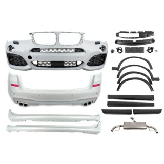 Комплект обвеса M-Tech с выхлопной системой (для 2014-2018) BMW X3 F25 2011-2018 гг. фото 2