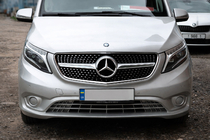 Mercedes Vito/V-class W447 2014- гг. Передняя решетка Diamond (2014-2023 для Vito W447) фото 2