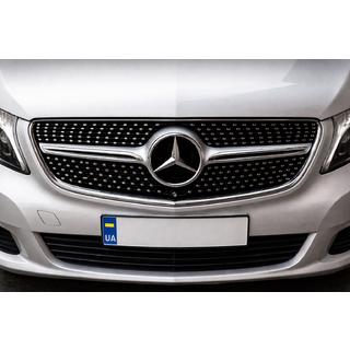 Передняя решетка Diamond (2014-2019 для V-Class) фото 1