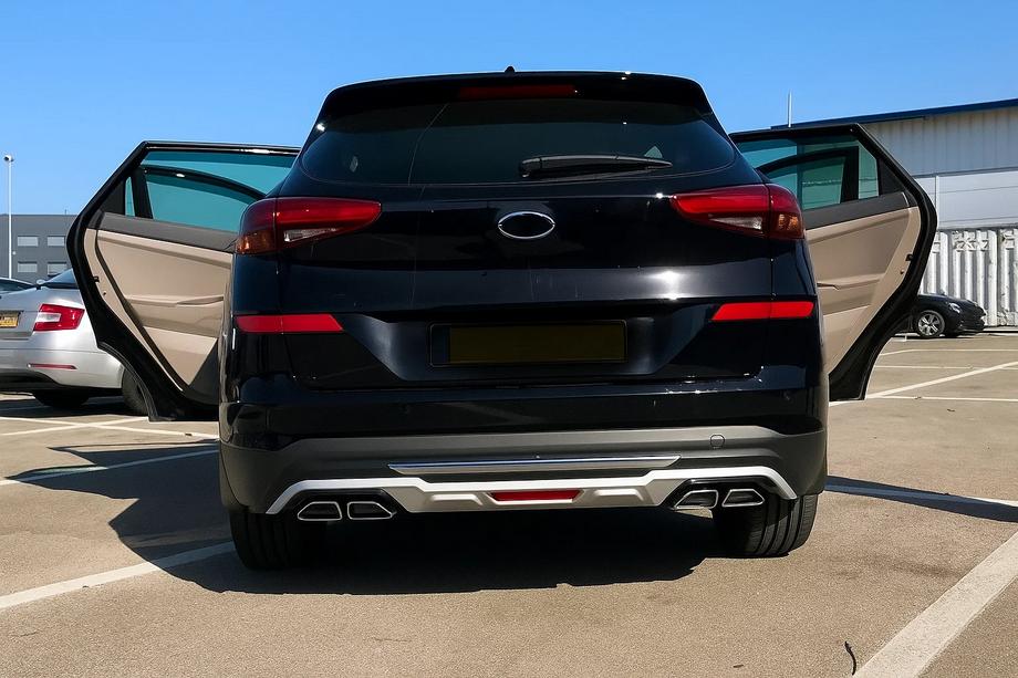 Hyundai Tucson TL 2016-2021 гг. Передние и задние накладки 2019+ (2 шт) Фото 2