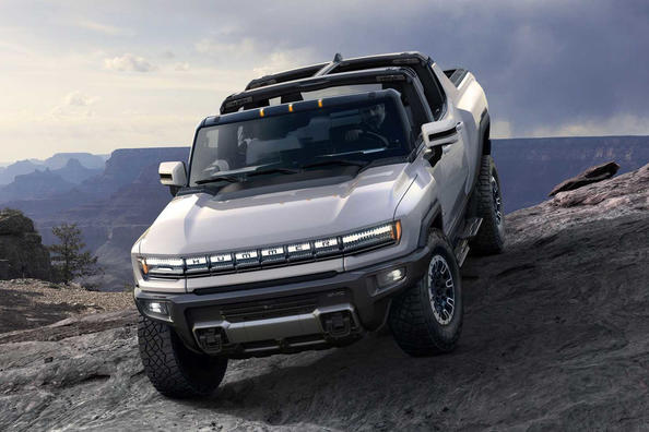 Электрический пикап Hummer EV: автопилот, "режим краба" и 1000 лошадиных сил фото 6