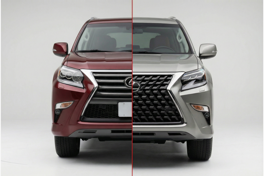 Lexus GX460 2009-2023 гг. Комплект рестайлинга с 2013-2019 на 2021 Image
