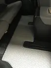 Toyota Sequoia 2007-2022 гг. Полиуретановые коврики 3 ряда (EVA, серые) фото 21