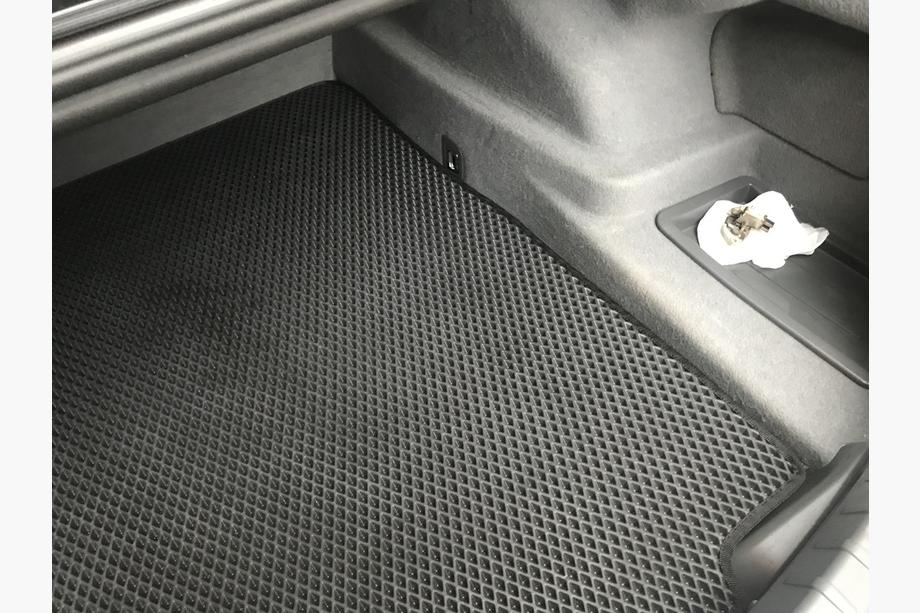 BMW 7 серия F01/F02 2008-2015 гг. Коврик багажника EVA (для F02, Черный) Фото 4