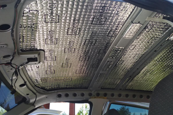 Шумоизоляция крыши автомобиля своими руками