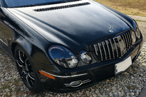 Mercedes E-сlass W211 2002-2009 гг. Передняя решетка радиатора 2006-2009 (GT Panamericana) фото 1