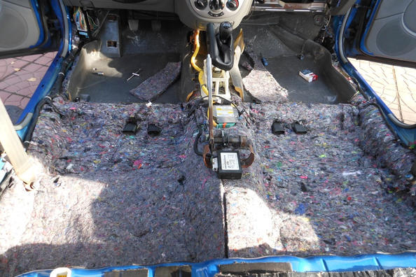 Шумоизоляция автомобиля войлоком