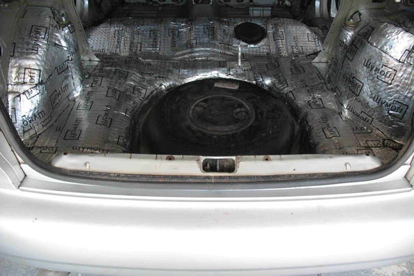 Шумоизоляция багажника Ланос своими руками