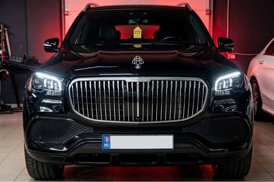 Mercedes GLS X167 2019- гг. Передняя решетка радиатора 2019-2023 (Maybach) Image
