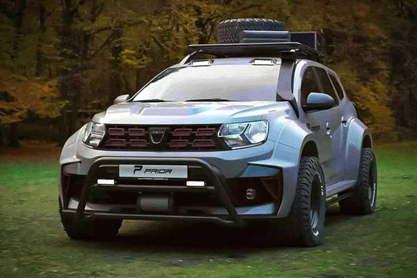 Duster планируют оснастить агрессивным обвесом и мотором на 400 "лошадей"