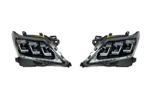 Lexus LX570/450d 2008-2022 гг. Передние Фары 2012-2015 (Дизайн 2020, Комплект 2 шт) фото 1
