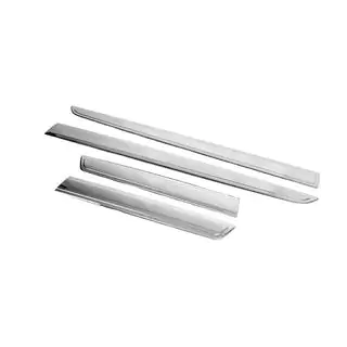 Молдинги дверей нержавейка (4 шт.) Mazda CX-3 2015- гг. фото 2