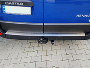 Накладка на задний бампер нержавейка фото 9