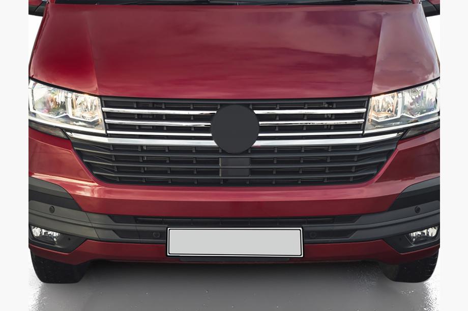 Хром Накладки на Решетку 2019+ (4 шт, Нержавейка) Image