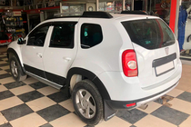 Renault Duster 2008–2017 гг. Расширители арок гладкие (8 шт, ABS) EuroCap - Турция фото 7