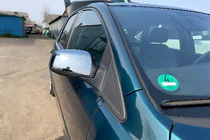 Ford Fiesta 2002-2008 гг. Накладки на Зеркала (2 шт, Нержавеющая Сталь) фото 3