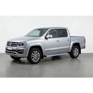 Боковые Подножки Maya Blue-Grey (2 шт., Алюминий) Volkswagen Amarok 2010-2022 гг. фото 1