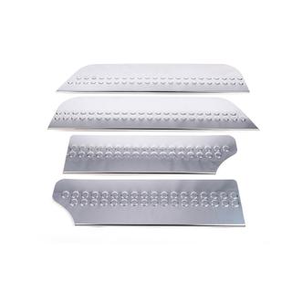 Накладки на внутренние пороги тип-2 (нержавеющая сталь) Volkswagen T4 Transporter 1990-2003 гг. фото 2