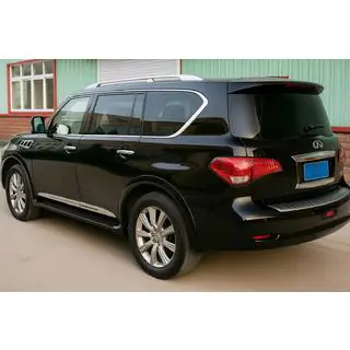 Дверные молдинги (4 шт, хром) Nissan Patrol Y62 2010-2024 гг. фото 1