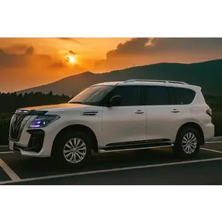 Дверные молдинги (4 шт, черные) Nissan Patrol Y62 2010-2024 гг. фото 4