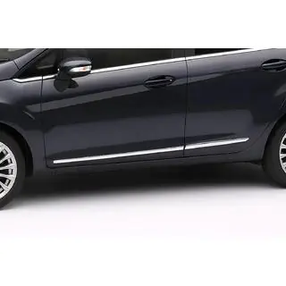 Хромированные Молдинги на Двери (4 шт, Нержавейка) Ford Fiesta 2017- гг. фото 1