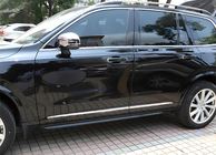 Volvo XC90 2002-2014 гг. Хромированные Молдинги на Двери (4 шт, Нержавейка) фото 1
