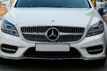 Mercedes CLS C218 2011-2018 гг. Передняя решетка радиатора 2011-2014 (Diamond Silver) фото 1