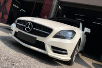 Mercedes CLS C218 2011-2018 гг. Передняя решетка радиатора 2011-2014 (Diamond Silver) фото 3