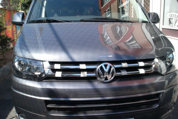 Накладка на решетку радиатора Фольксваген Т5