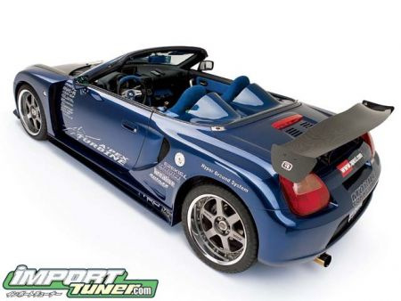 Тюнинг Toyota на примере Toyota MR-S от Apexi USA