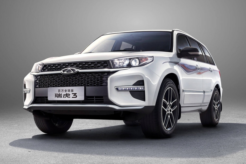 Chery Tiggo 3 получил новый более мощный мотор