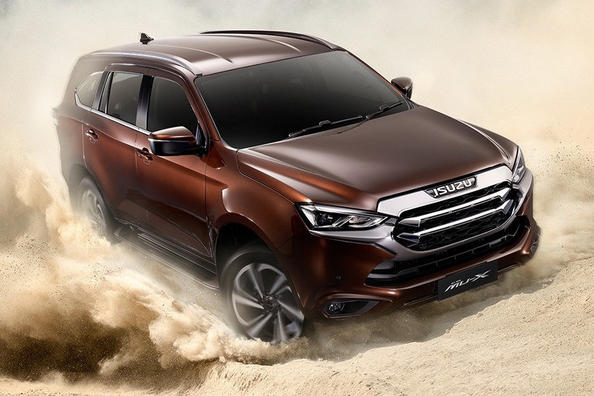 Рамный внедорожник Isuzu MU-X нового поколения
