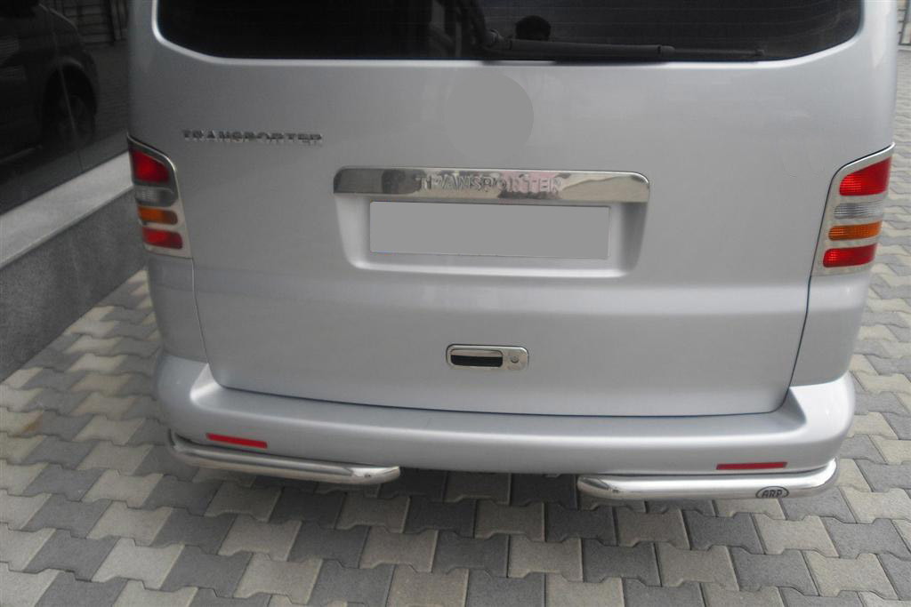 Задние дуги на бампер Volkswagen T5