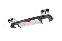 Honda Civic Sedan X 2016-2021 гг. Диффузор заднего бампера (Niken, под покраску) фото 3