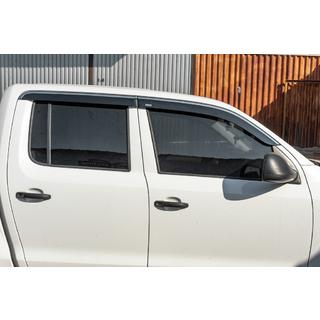 Volkswagen Amarok Ветровики с хромом Niken