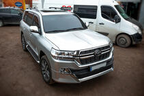 Toyota Land Cruiser 200 2007-2021 гг. Решетка радиатора 2016-2021 (Дизайн 2021) фото 4