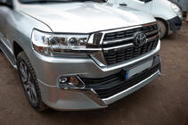 Toyota Land Cruiser 200 2007-2021 гг. Решетка радиатора 2016-2021 (Дизайн 2021) фото 1