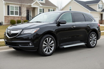 Acura MDX 2013-2020 гг. Боковые Подножки Maya V2 (2 шт., Алюминий) фото 1