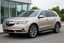 Acura MDX 2013-2020 гг. Боковые Подножки Sunrise (2 шт., Алюминий) фото 1
