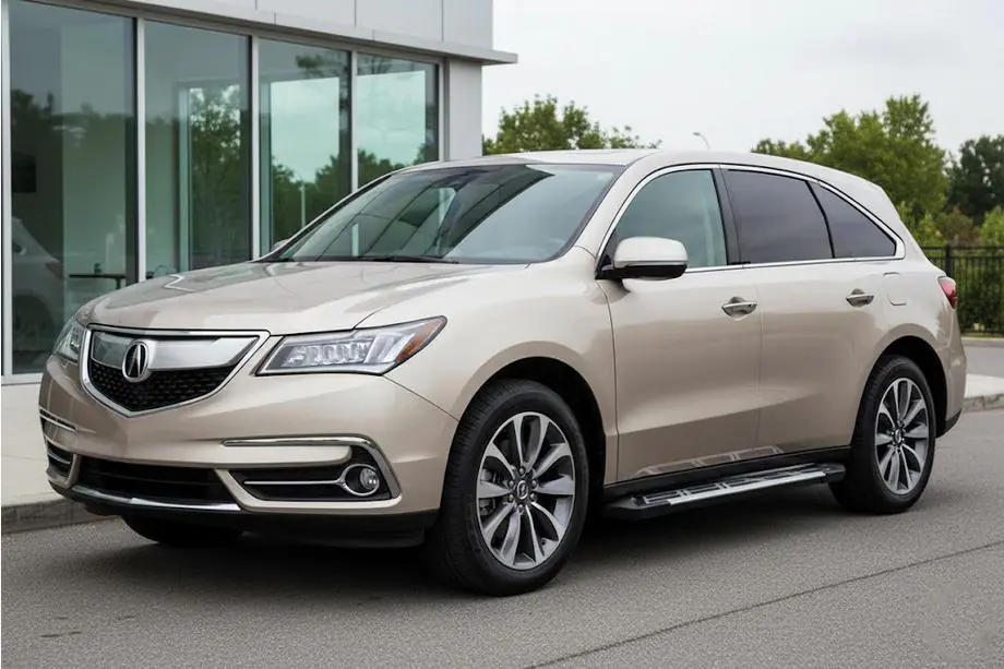 Acura MDX 2013-2020 гг. Боковые Подножки Sunrise (2 шт., Алюминий)