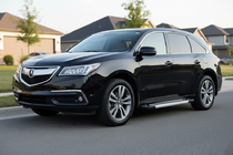 Acura MDX 2013-2020 гг. Боковые Подножки Vision New Grey (2 шт., Алюминий) фото 1