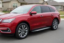 Acura MDX 2013-2020 гг. Боковые Подножки Line (2 шт., Алюминий) фото 1