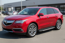 Acura MDX 2013-2020 гг. Боковые пороги RedLine V1 (2 шт., алюминий) фото 1
