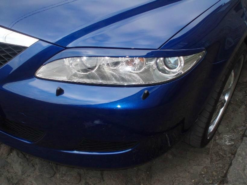 Как правильно установить реснички на фары