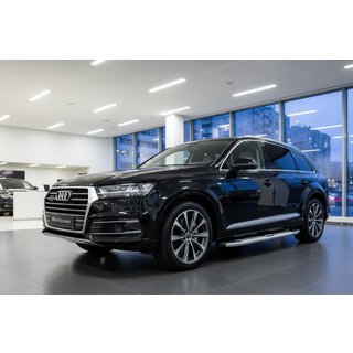 Боковые Подножки Mevsim Grey (2 шт., Алюминий) Audi Q7 2015–2026 гг. фото 1