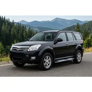 Боковые Подножки Mevsim Grey (2 шт., Алюминий) GreatWall Haval/Hover H3 2005-2013 гг. фото 1