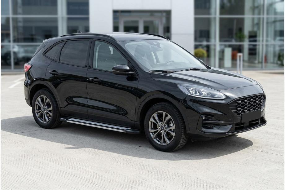 Ford Kuga/Escape 2019- гг. Боковые Подножки Rainbow (2 шт., Алюминий) Image