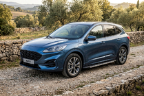 Ford Kuga/Escape 2019- гг. Боковые Подножки Duru (2 шт., Алюминий) фото 1